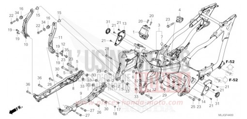 CARROSSERIE DE CHASSIS GL1800DAT de 2026